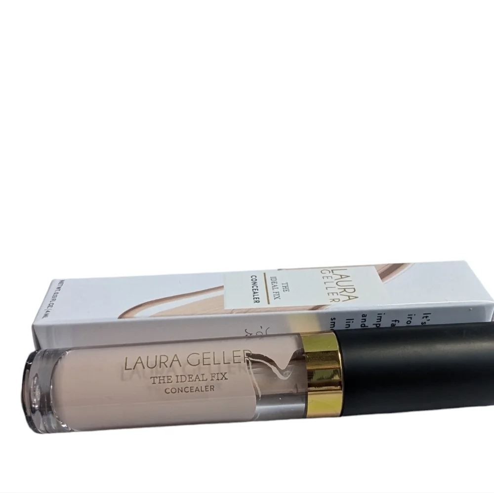 LAURA GELLER Concealer Porcelain Ideal Fix Full Coverage Boxed New